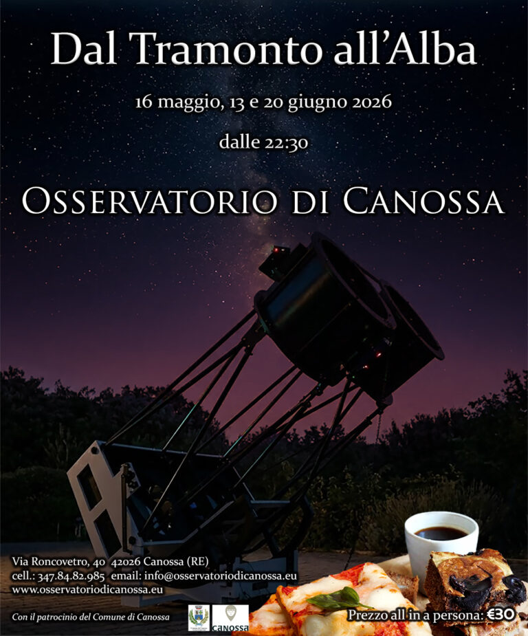 Read more about the article Dal Tramonto all’Alba 2026