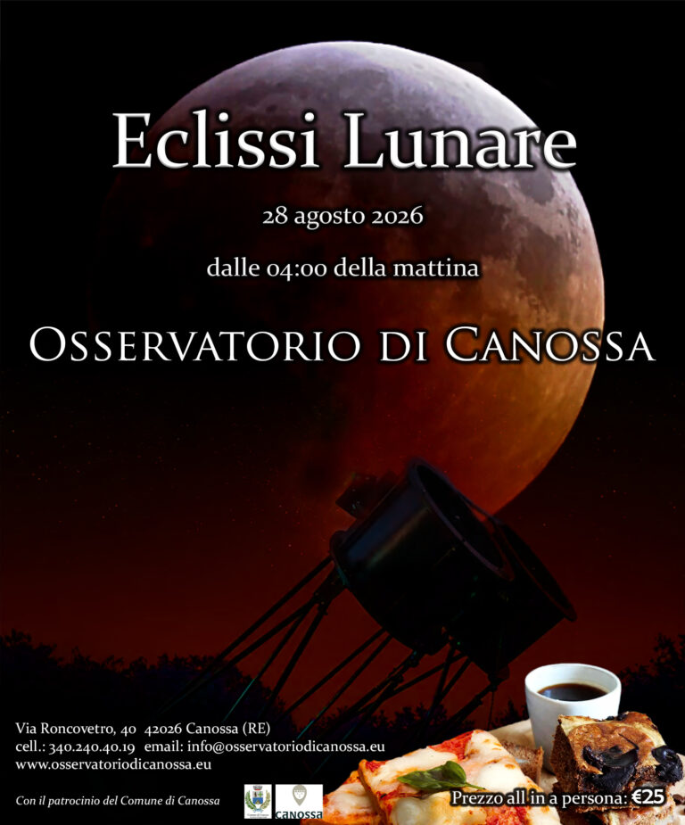 Read more about the article Eclissi Lunare 28 agosto 2026